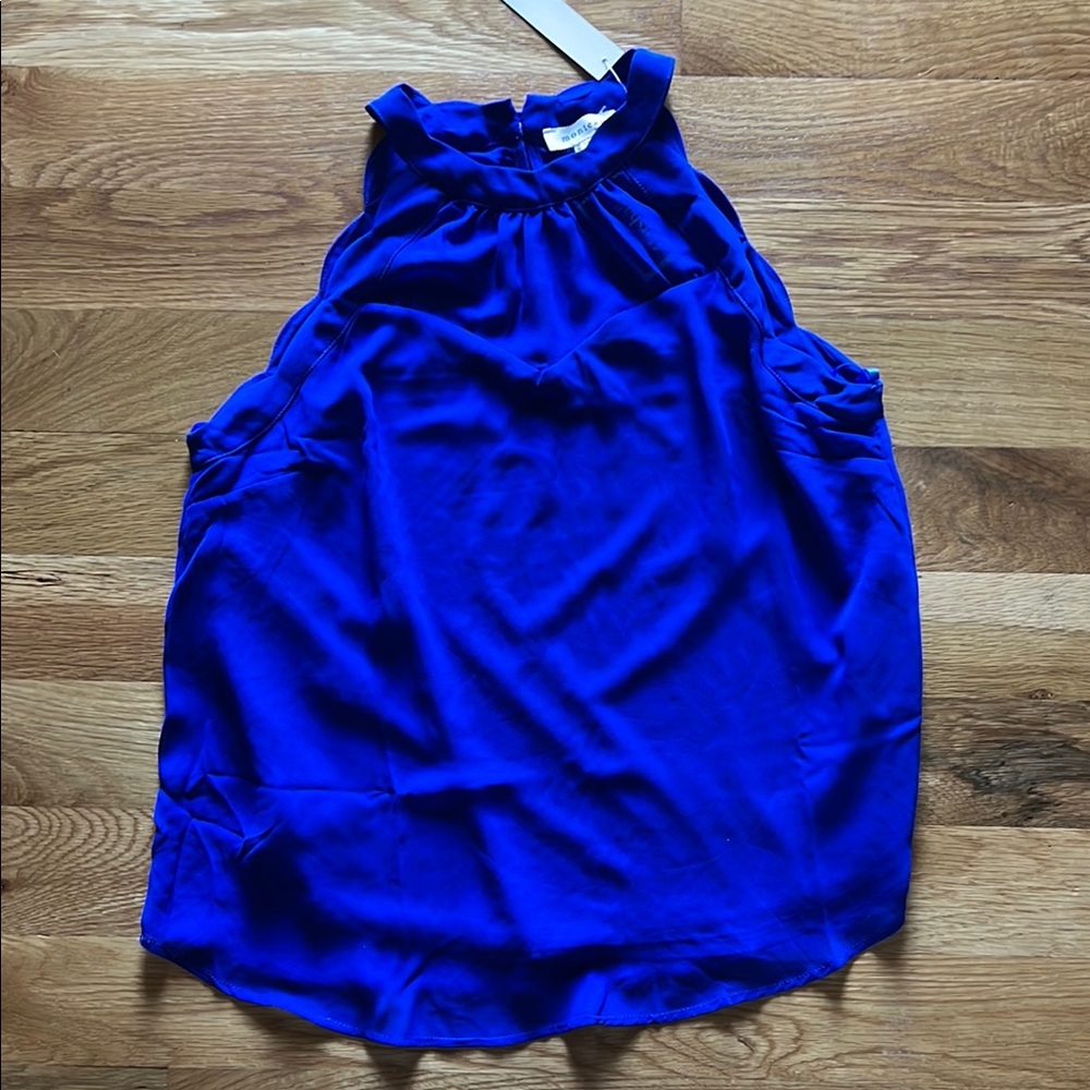 Elegant Blue Women's Top